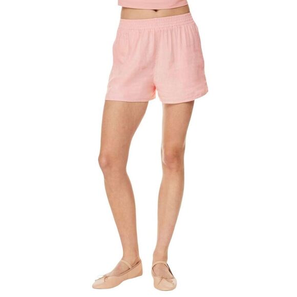 Aritzia Wilfred Free gelato linen blend shorts Sakura pink Medium - Picture 1 of 8